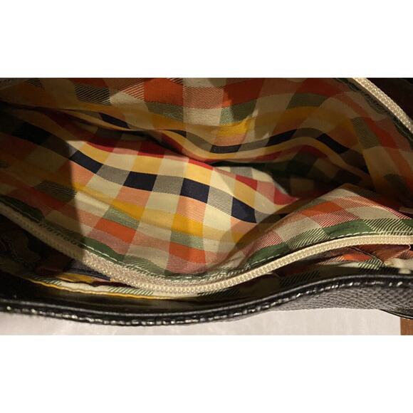 MAXX New York Polypropylene Leather Shoulder Handbag, Plaid. - Picture 14 of 16